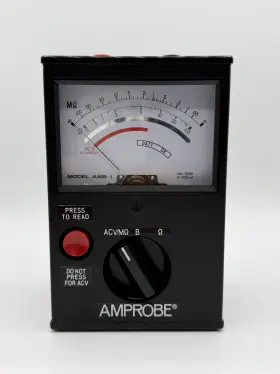 947754 AMPROBE Analog Megohmmetor