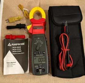 ACD-21SWC AMPROBE Swivel Clamp Meter Voltect Temperature Ac