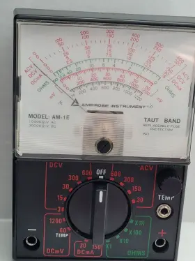 AM-1E AMPROBE Multimeter Manual #2