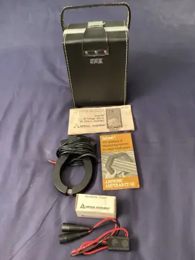 AVA83 AMPROBE Lava Ac Volt Ammeter Manual Paper Roll Recorder #2