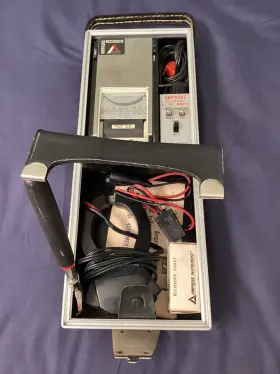 AVA83 AMPROBE Lava Ac Volt Ammeter Manual Paper Roll Recorder #3
