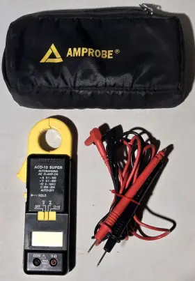 ACD-10 Amprobe Clamp Multimeter Auto Ac Bag Leads