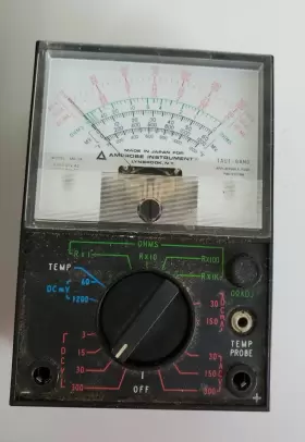 AM-1A AMPROBE INSTRUMENT Analog Multimeter Electrician Tool #2