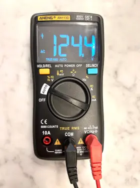 AD118D ANENG Autoranging Digital Multimeter Leads #3