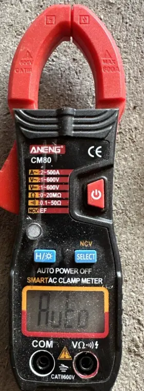 AT619 ANENG Digital Multimeter Ac Clamp Meter Leads #2