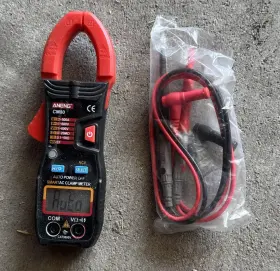 AT619 ANENG Digital Multimeter Ac Clamp Meter Leads