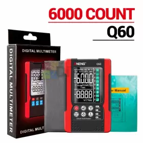 Q60S ANENG Smart Digital Multimeter Voltmeter Anti Burn Ac #2