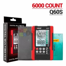 Q60S ANENG Smart Digital Multimeter Voltmeter Anti Burn Ac
