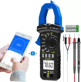 691060291653 AOPUTTRIVER Digital Clamp Meter Bluetooth Ac Amp