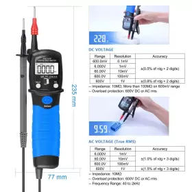 748497170447 AOPUTTRIVER Pen Digital Multimeter Voltage Meter #3