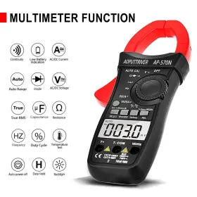 778469102381 AOPUTTRIVER Digital Clamp Meter Autoranging Ac #2