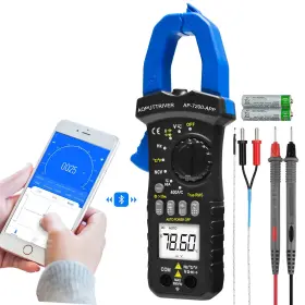 US-AP-7200APP AOPUTTRIVER Digital Clamp Meter Bluetooth Ac