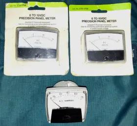 270-1754 ARCHER Panel Meters Yew Ammeter
