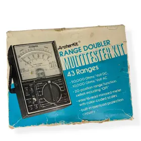 28-4014A ARCHER Archerkit Doubler Multitester Analog Meter