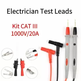 798107084824 ARCHER LIFE HALL Multimeter Leads Cable Ac Cat #2