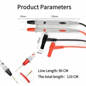 798107084848 ARCHER LIFE HALL Multimeter Leads Probes Banana #3