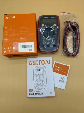 313045968908 ASTROAI Multimeter Tester Digital Ac Voltmeter