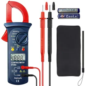 DT202 ASTROAI Digital Clamp Meter Multimeterwith Auto Measur