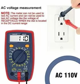 756910381981 ASTROAI Multimeter Tester Digital Ac Voltmeter #2