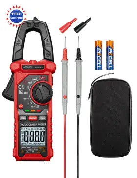 ABCMCM4KORBK-US ASTROAI Digital Clamp Meter Multimeter Auto