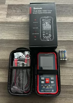 MUS10KRD ASTROAI Digital Multimeter Trms Auto Lcd #2