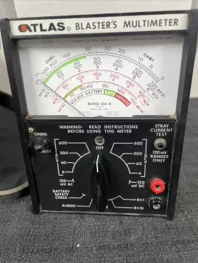 616A ATLAS Blasters Multimeter Repair #3
