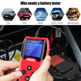 BA201 AUTEL Ancel Car Battery Tester Analyzer Cranking #2