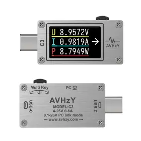 779288697966 AVHZY Usb Power Meter Tester Digital Multimeter