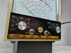 B K Precision Dynascan Model Vtvm Multimeter Vintage Usa Fast #3
