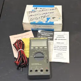 2912 B-K PRECISION Bk Digital Multimeter Leads Autoranging