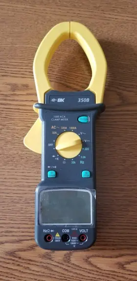 350B B-K PRECISION Bk Digital Clamp Meter Instruction Manual #2