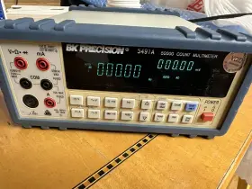 5491A B-K PRECISION Bk Dual Display Bench Multimeter