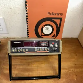 3028A BALLANTINE Digital Multimeter Instructional Manual