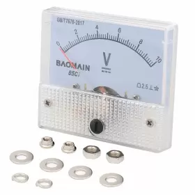 711811393846 BAOMAIN Analog Voltmeter Rectangle Volt Panel #2