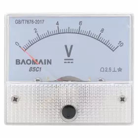 711811393846 BAOMAIN Analog Voltmeter Rectangle Volt Panel #3