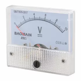 711811393846 BAOMAIN Analog Voltmeter Rectangle Volt Panel