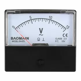 711811394072 BAOMAIN Voltmeter Ac Analog Panel Volt Voltage