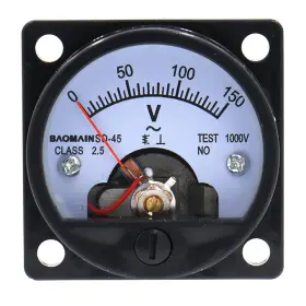 SO-45 BAOMAIN Analog Dial Panel Meter Voltmeter Gauge Ac
