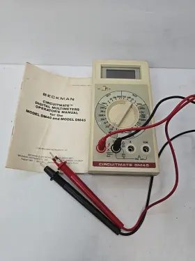 DM45 BECKMAN COULTER Circuit Mate Multimeter Manual