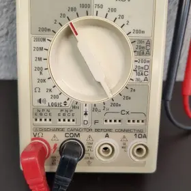 DM25L BECKMAN Multimeter Leads #3