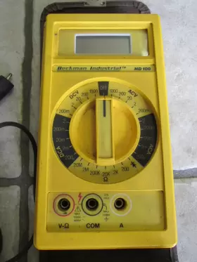 HD-100 BECKMAN Digital Multimeter Battery #2