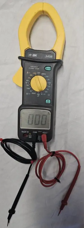 340B BK PRECISION Meter Aca Clamp Volt Electrical Tool