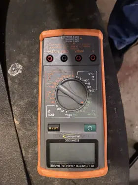 EEDM503G BLUE POINT Manual Digital Multimeter Cat Data Hold