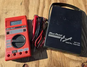 MT145 BLUE POINT Digital Tester Autorange Leads Great