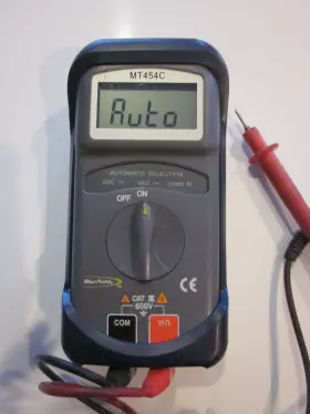 MT454C BLUE POINT Snap Automatic Digital Multimeter Clean