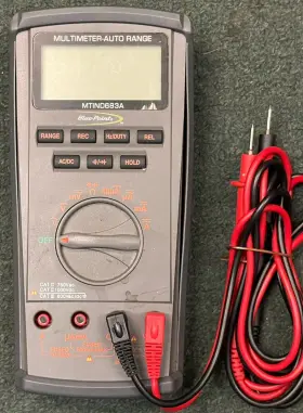 MTIND683A BLUE POINT Multimeter Auto Meter