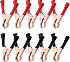 581417 Salbsever Alligator Clips Insulated