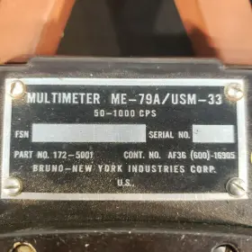 172-5001 BRUNO-NEW YORK Multimeter #3