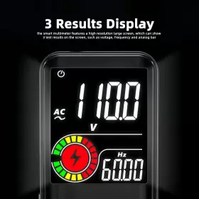 691162437515 BSIDE Rechargeable Digital Multimeter Lcd #3