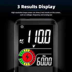 933540314556 BSIDE Digital Multimeter Lcd Results Display #3